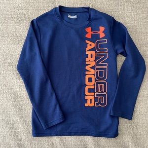 UA WAFFLE LONG SLEEVE Size 7
